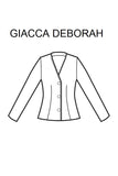 Giacca Deborah Blu front