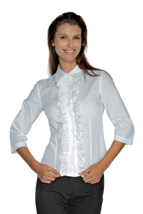 Camicetta Etoile Bianca con rouche