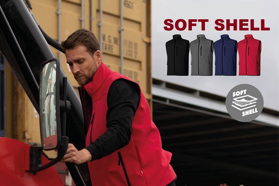 Gilet soft shell