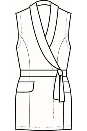 Kimono phoenix disegno front