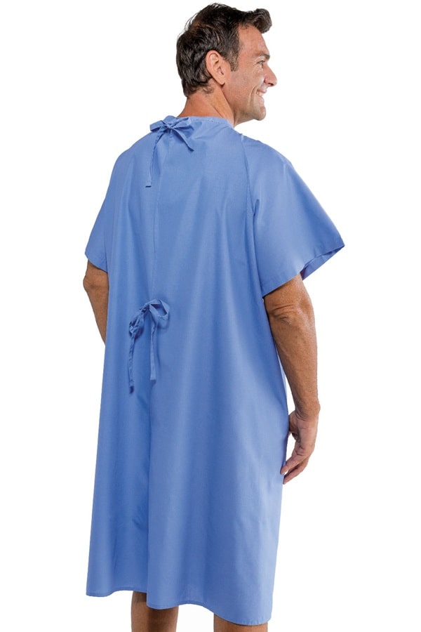 Camice Paziente Azzurro 006090