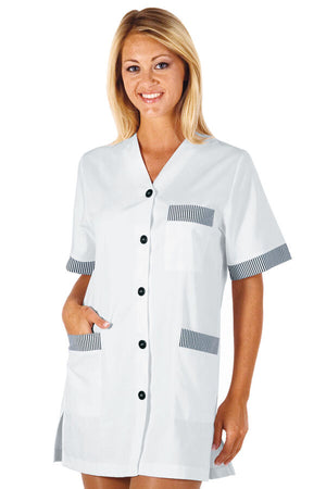 Casacca Dacca bianca blu 006100