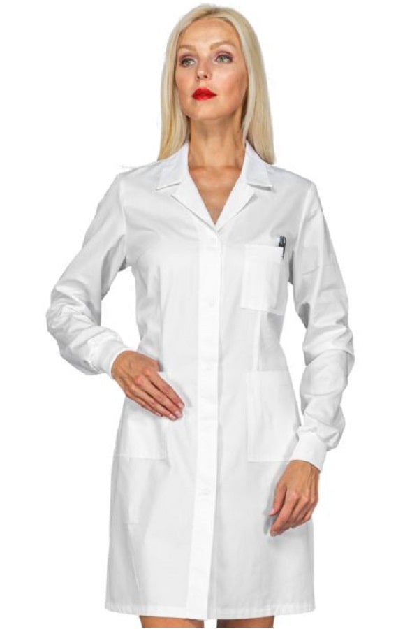 Camice Singapore Bianco in Cotone con polsini