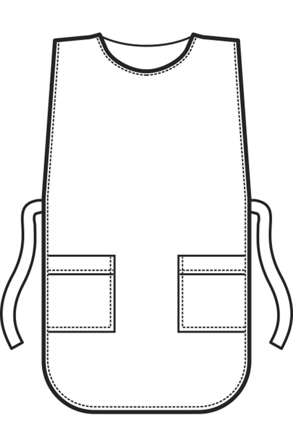 Poncho colours disegno front