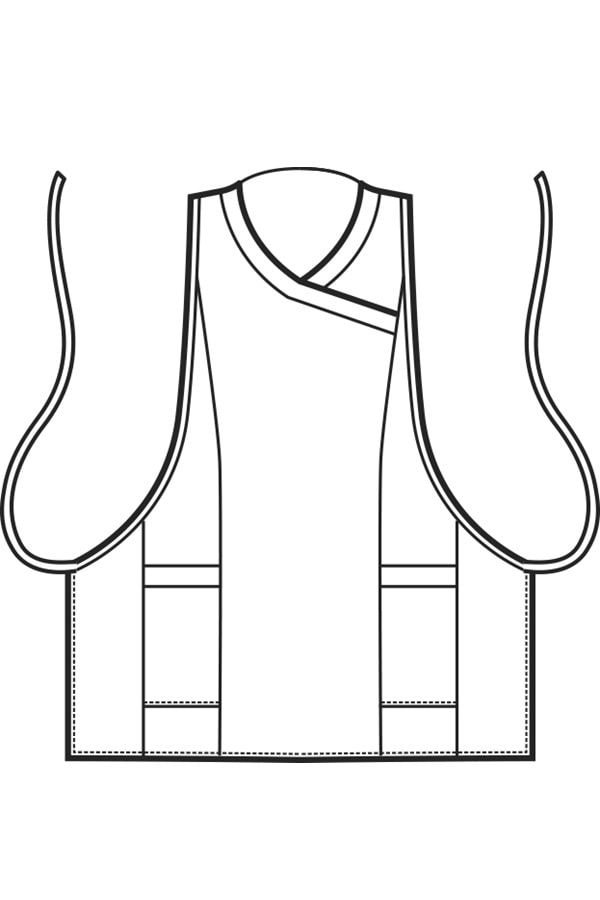 Grembiule malibu disegno front