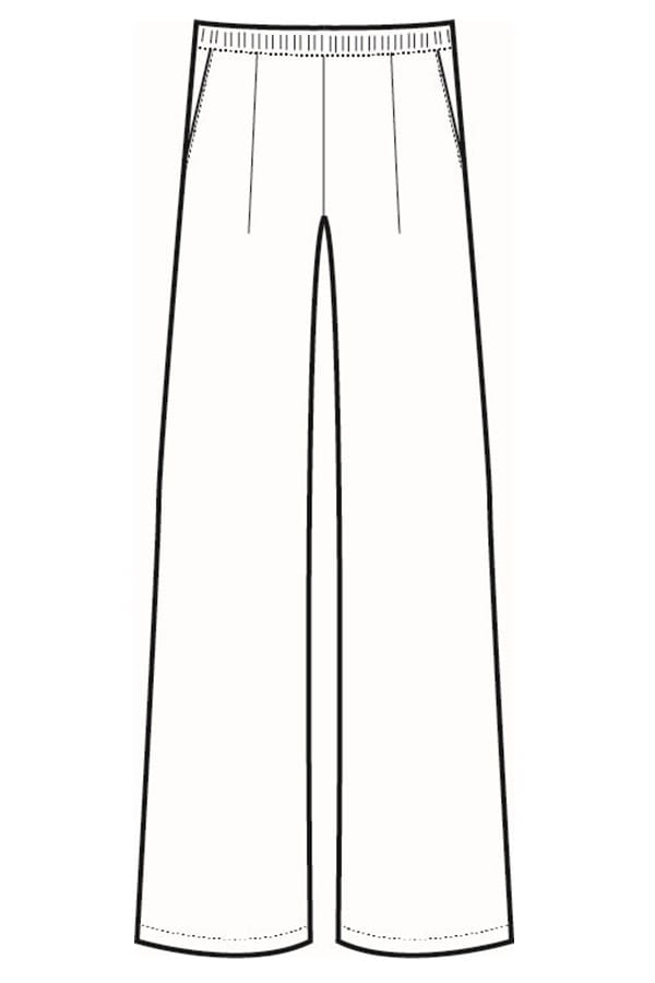 Pantaloni Elasticizzati Saint Trope Disegno front