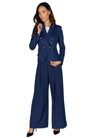 Pantaloni Elasticizzati Saint Trope Blu