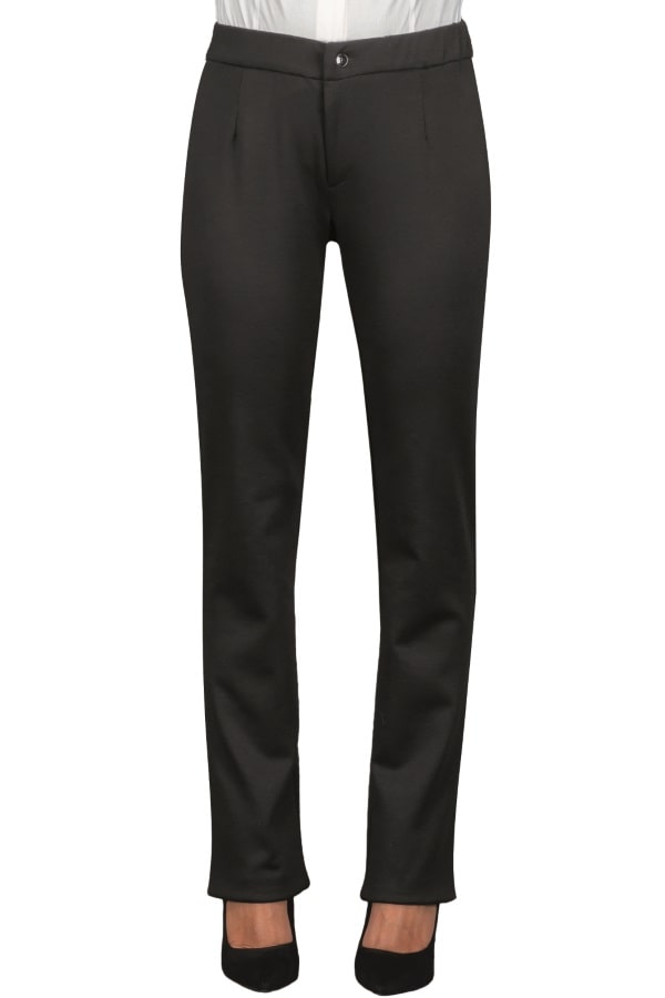 Pantalone Trendy Jersey Milano Nero 024291