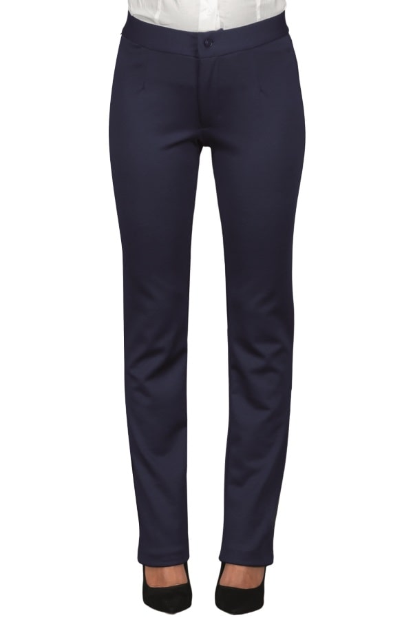 Pantalone Trendy Jersey Milano Blu 024292