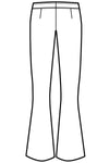 Pantalone Zampa rear