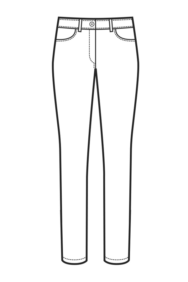 Pantalone Margarita disegno front