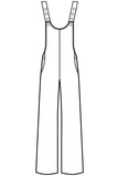 Salopette Super Stretch disegno front