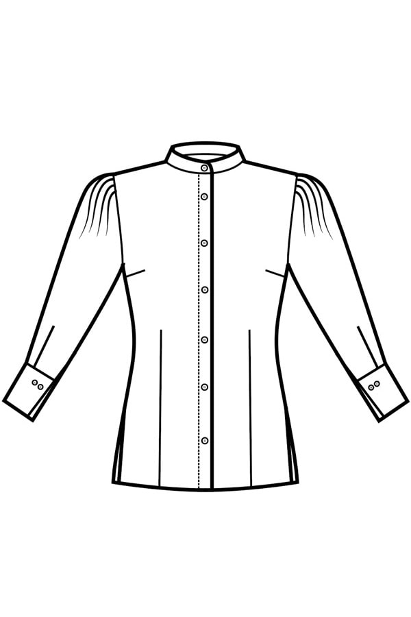 Camicetta Flamingo diegno front