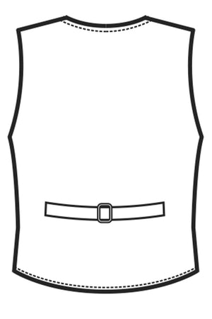 Gilet unisex disegno rear