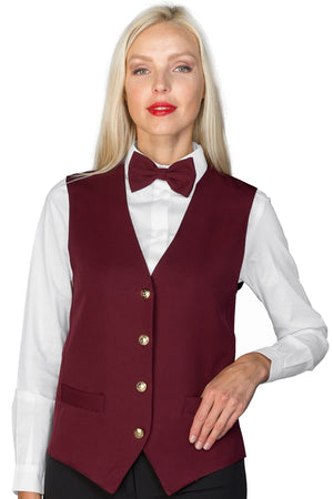 Gilet unisex bordeaux 033003