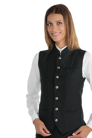 Gilet Salisburgo unisex coreano Nero 033401