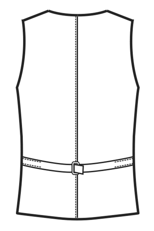 Gilaet da uomo Rialto disegno rear