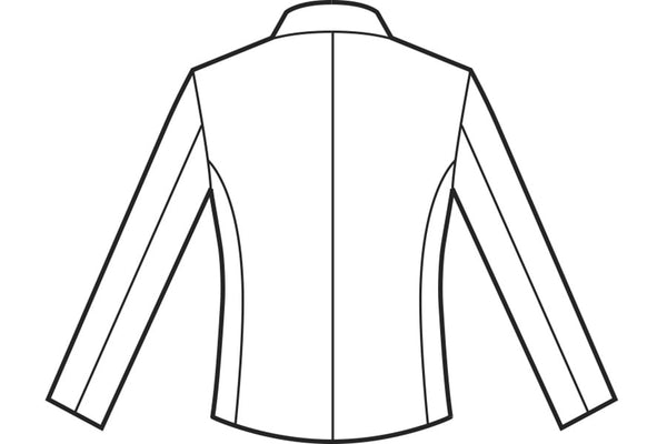 Spencer unisex foderato disegno rear