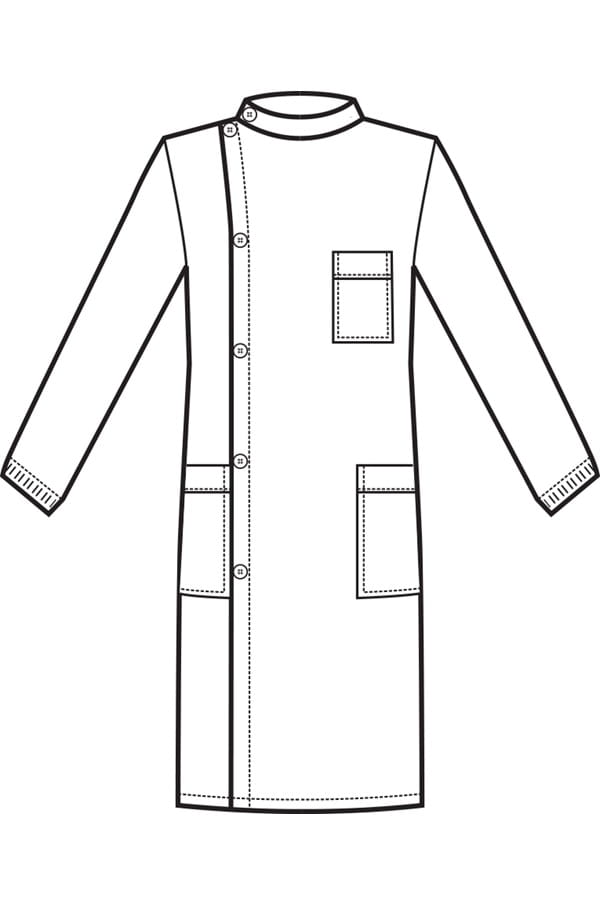 Camice Dentista Disegno front