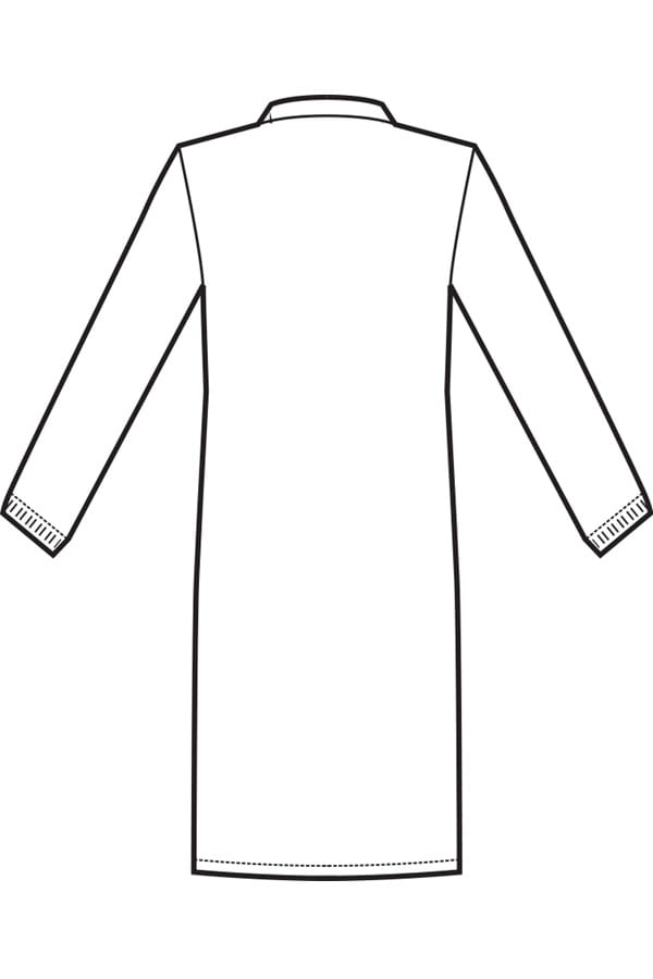 Camice Dentista Disegno rear