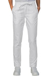 Pantalone Slim Zip Cotone
