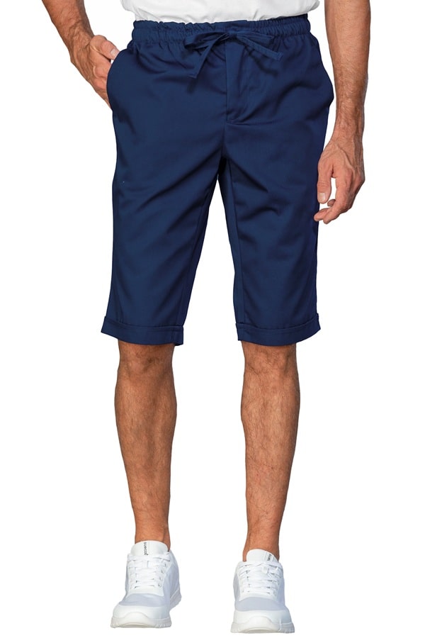 Pantaloncino Slim Zip Blu