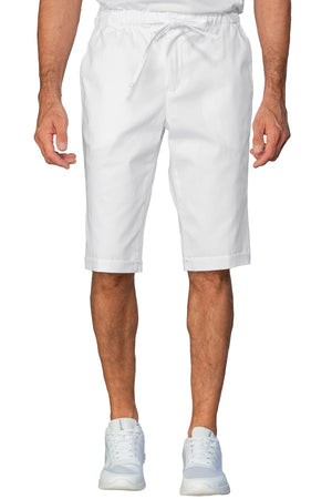 Pantaloncino Slim Zip Cotone