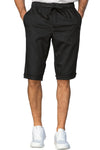 Pantaloncino Slim Zip Nero