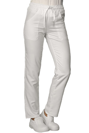 Pantalone con elastico in cotone 044000