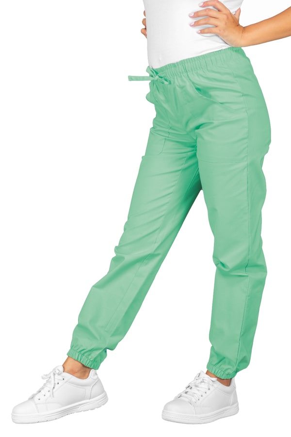 Pantalone con elastico in cotone 044049F
