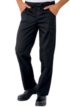 Pantalone con elastico nero 044701