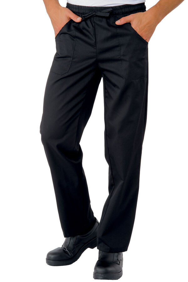Pantalone con elastico nero 044701