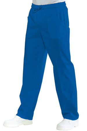 Pantalone con elastico  blu cina 044706