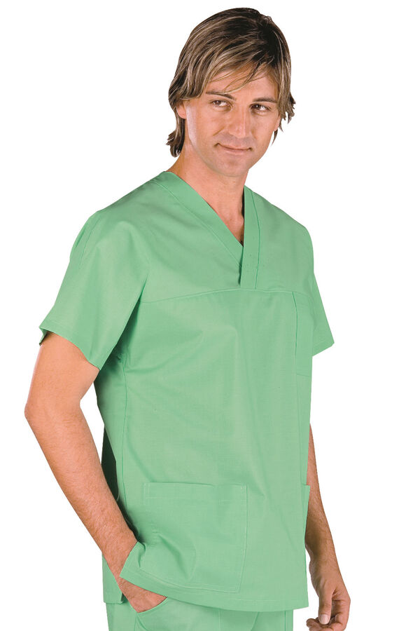 Casacca Collo a V Cotone Verdina 045049