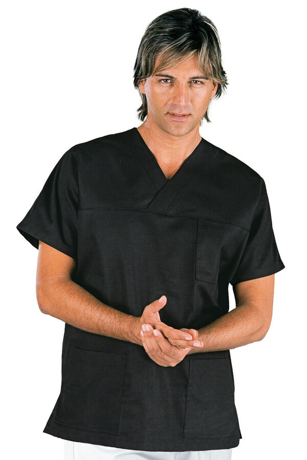 Casacca collo a V Nera 045401