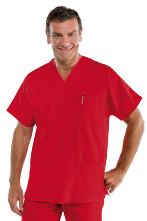 Casacca collo a V Rossa 045407