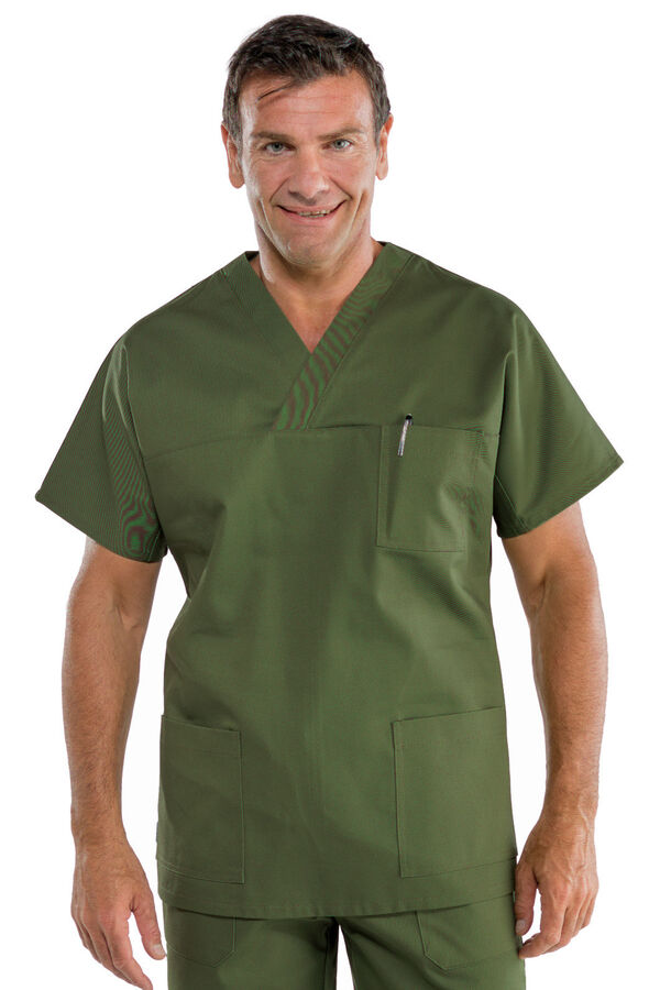 Casacca collo a V Militare 045434