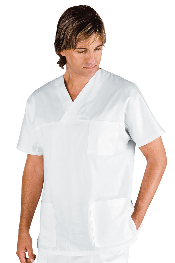 Casacca Collo a V Polycotone light 045700