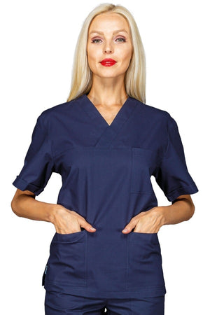 Casacca collo a V maniche lunghe 045902M