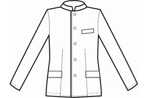 Giacca elegante unisex Miami disegno front