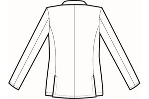 Giacca elegante unisex Miami disegno rear