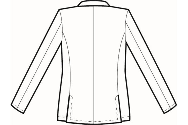 Giacca elegante unisex Miami disegno rear