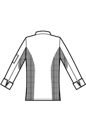 Giacca Belfast slim disegno rear