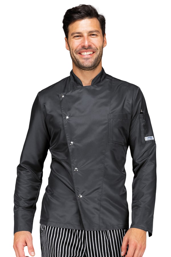 Giacca Belfast slim superdry nera 057281