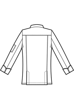 Giacca chef Lima pechino disegno rear