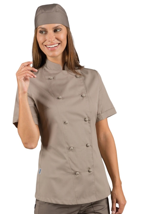 Giacca Lady Chef Tortora 057535