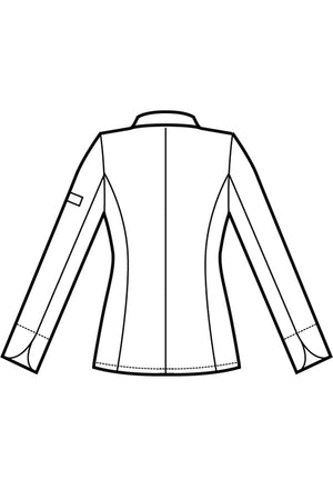 Giacca cuoca Boston disegno rear
