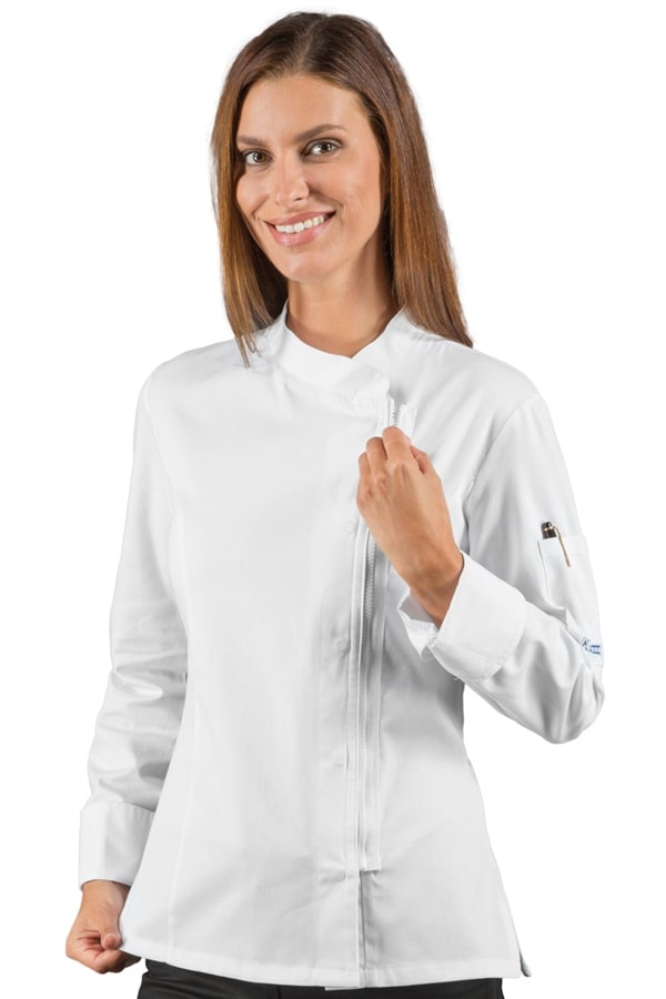 Giacca Lady Zip nera 057712Z