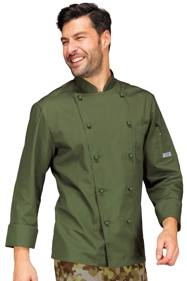 Giacca cuoco classica Militare 058034
