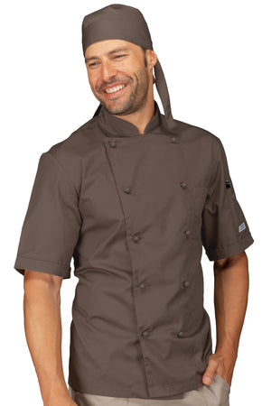 Giacca cuoco classica Fango 058036M